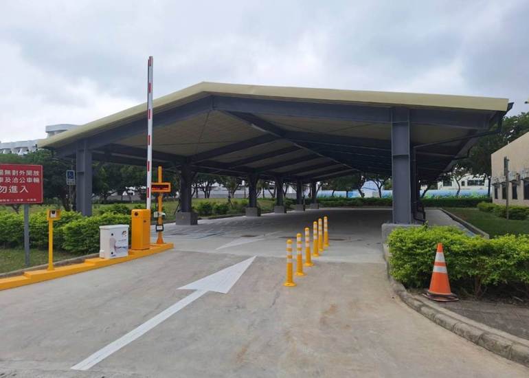 保警龍潭及生醫小隊增設停車棚工程 